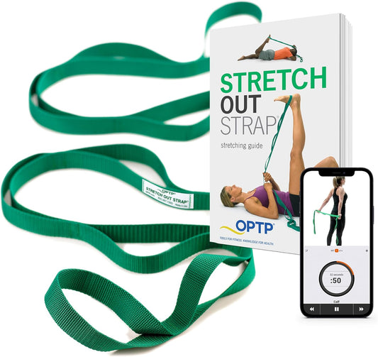 OPTP The Original Stretch Out Strap with Exercise Book