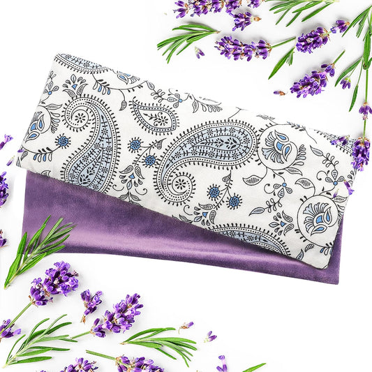 Lavender Eye Pillow for Relaxation, Yoga, Sleep